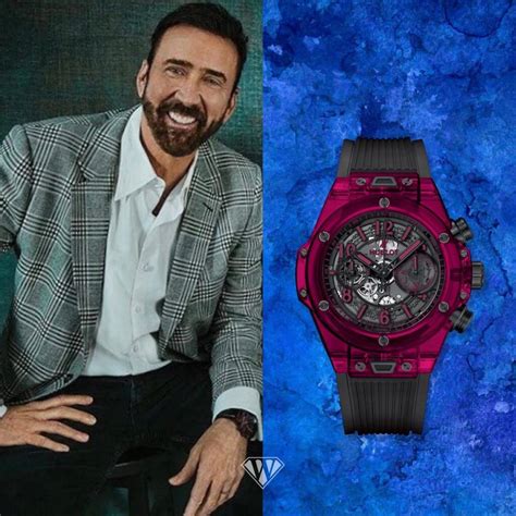 nicolas cage hublot|hublot big bang models.